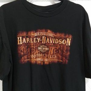 Harley Davidson graphic tee Apple Harley Altoona PA t shirt size 2XL
